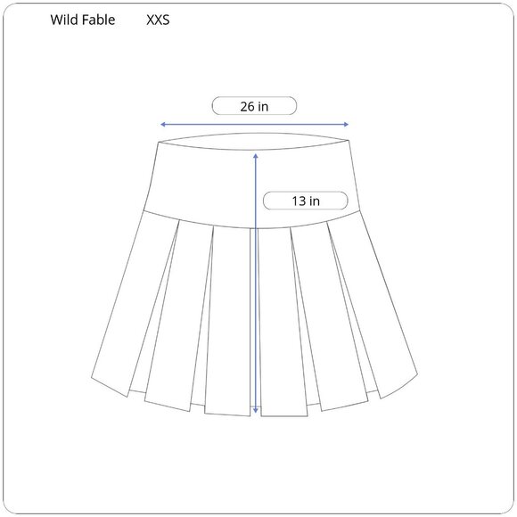 Wild Fable Womens Brown Mini Skirt With Pockets Size XXS - Picture 12 of 13